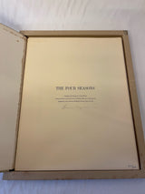 Andrew Wyeth Signed Four Seasons Book