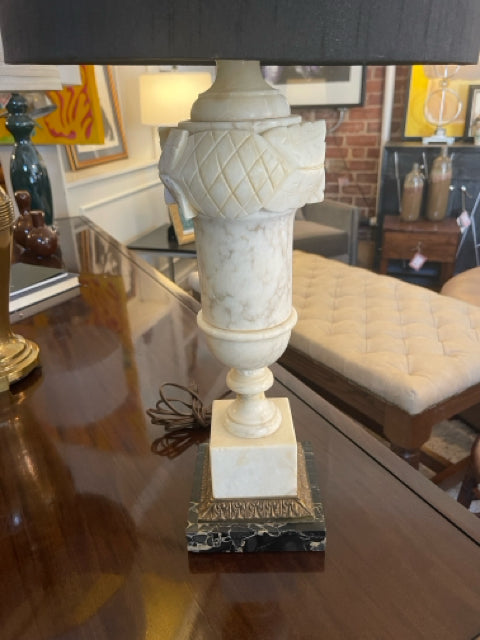 Vintage Marble and Alabaster Table Lamp