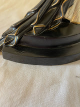 Erte Fire Leaves Bronze