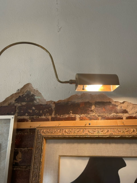 Black and Brass Antique Pharmacy Floor Lamp
