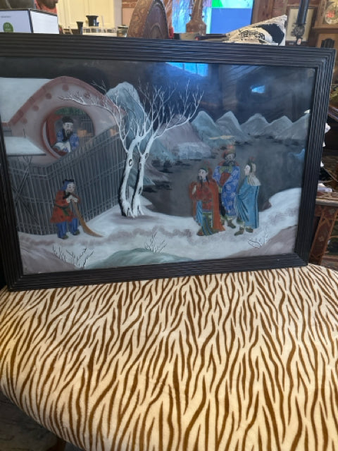 Framed Oriental  Artwork