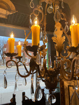 French Inspired Drop Chandelier