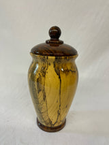 Walnut & Spalted Locus Urn