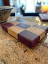 Purple Heart & Maple Serving Board