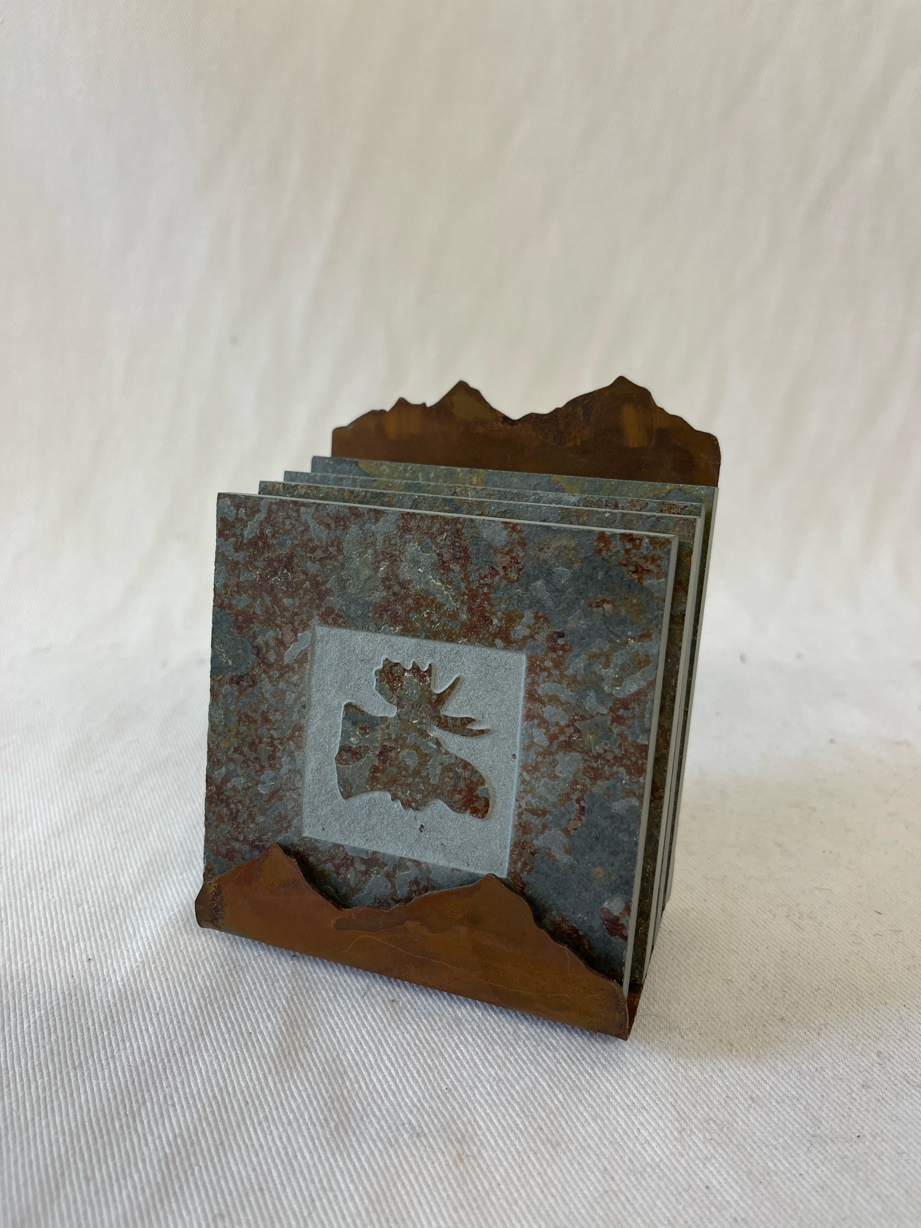 Slate & Metal Coasters – McCoys Consign and Design