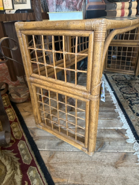 Bamboo and Reed Sofa Table