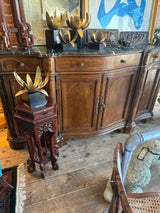 Black Marble Top Bernhardt Buffet