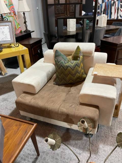 Abode Contemporary Cream/Beige Side Chair