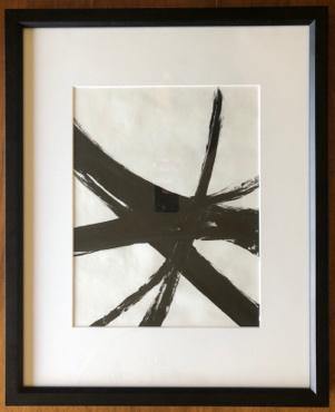 Framed Original Artwork "Salire" by Denise DeBusk - McCoys Consign and Design