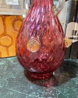 Mauve Blown Glass Vase