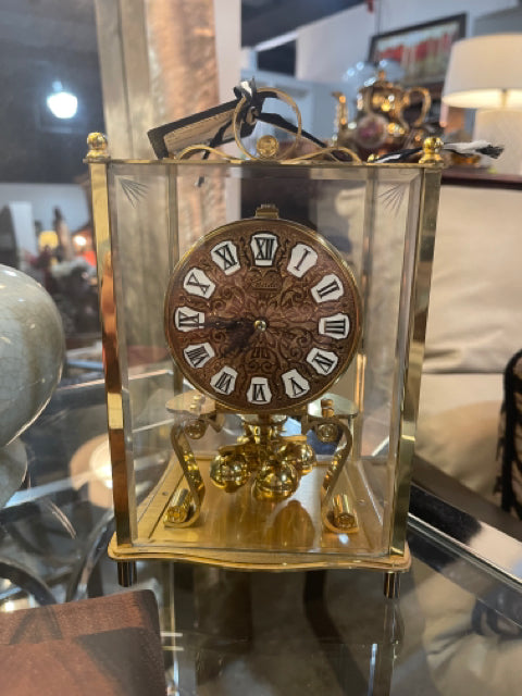 Brass/Glass Clock