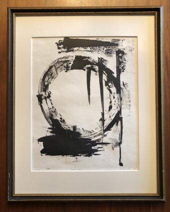 Framed Original Artwork "Tempus Fugit" by Denise DeBusk - McCoys Consign and Design