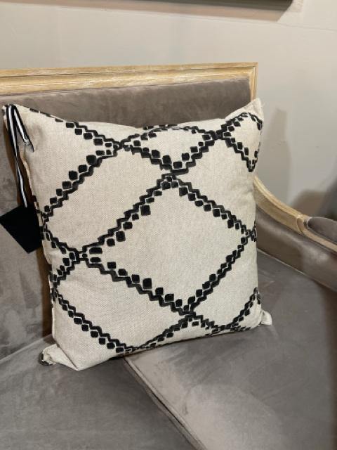 Black and White Pillow - McCoys Consign and Design