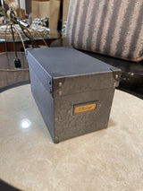 Small Tin Lidded Box