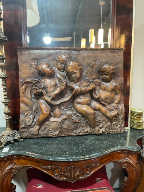 Cherub Wall Plaque