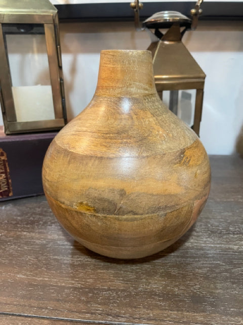 Wooden Vase